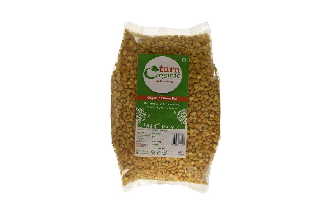 Turn Organic Chana Dal    Pack  1 kilogram